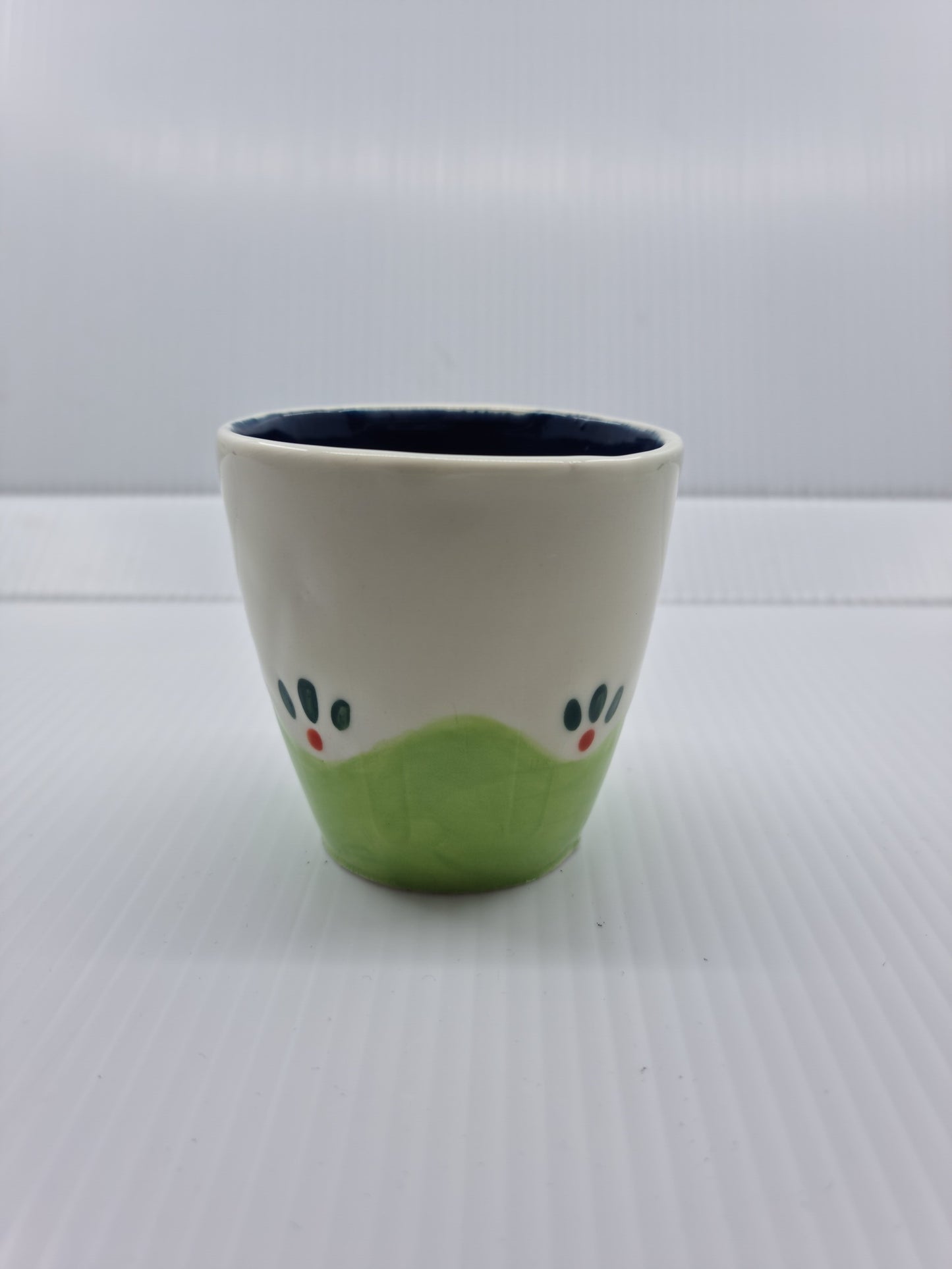 Cup - Green & blue