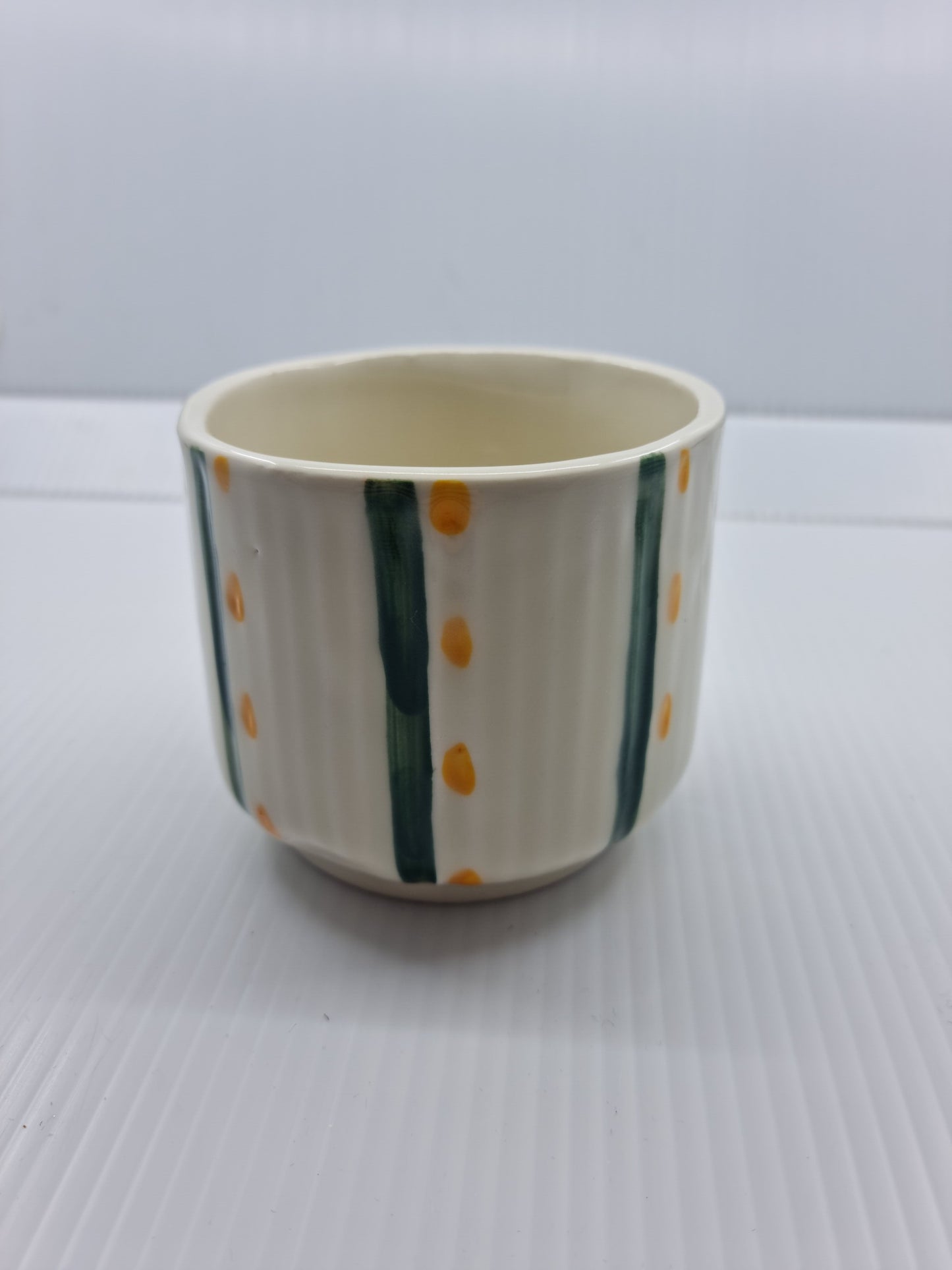 Cup - Green & Yellow