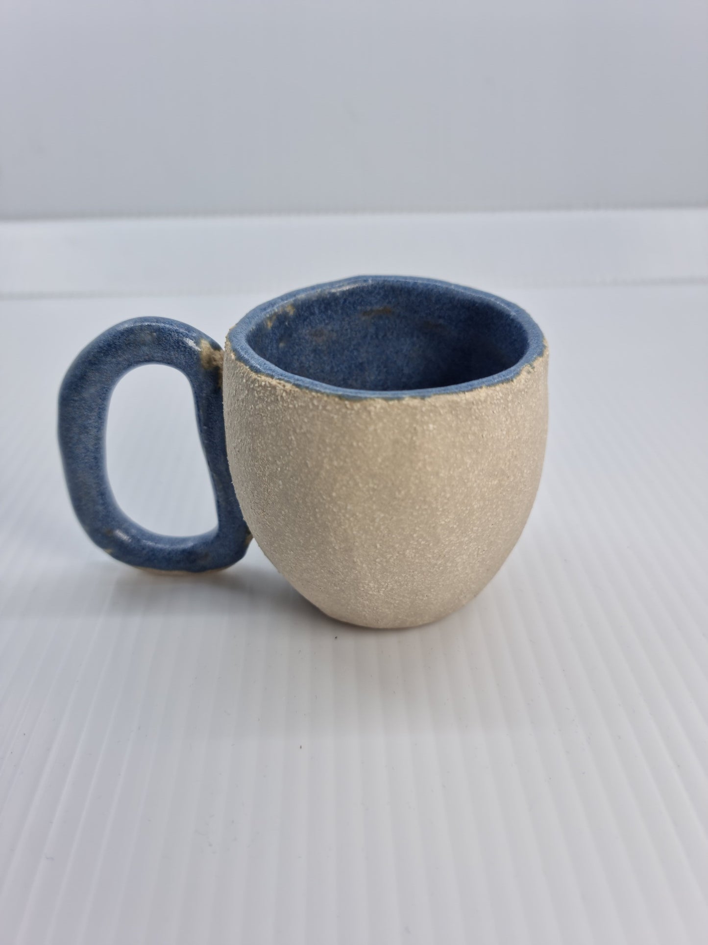 Mug - White & blue