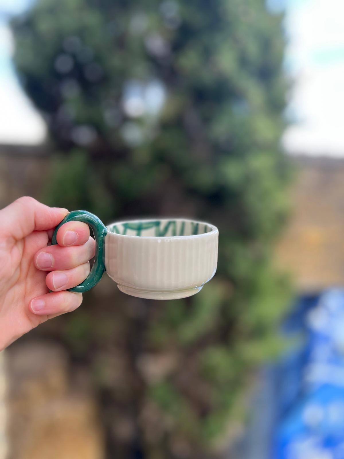 Checkered double espresso