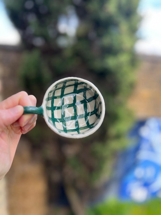 Checkered double espresso